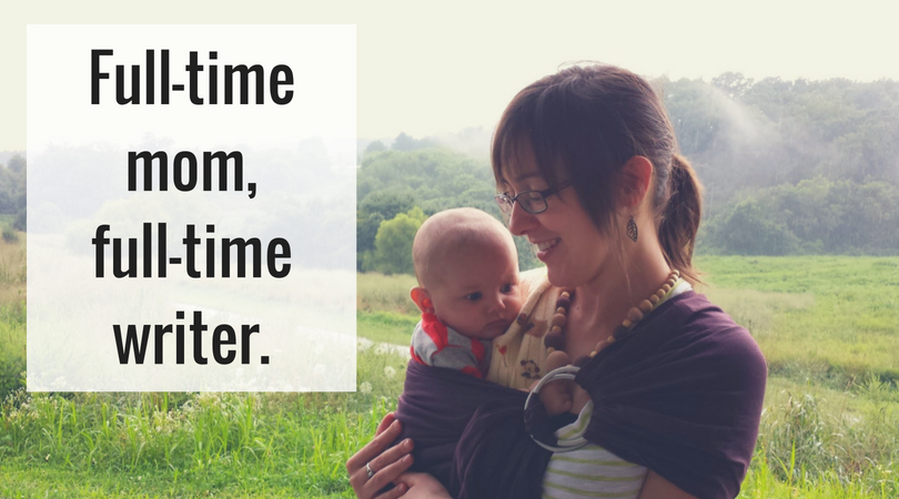 Some thoughts on being a writer who moms full-time