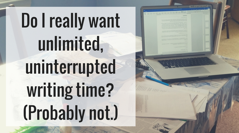Limitations on writing time: they can be good for us
