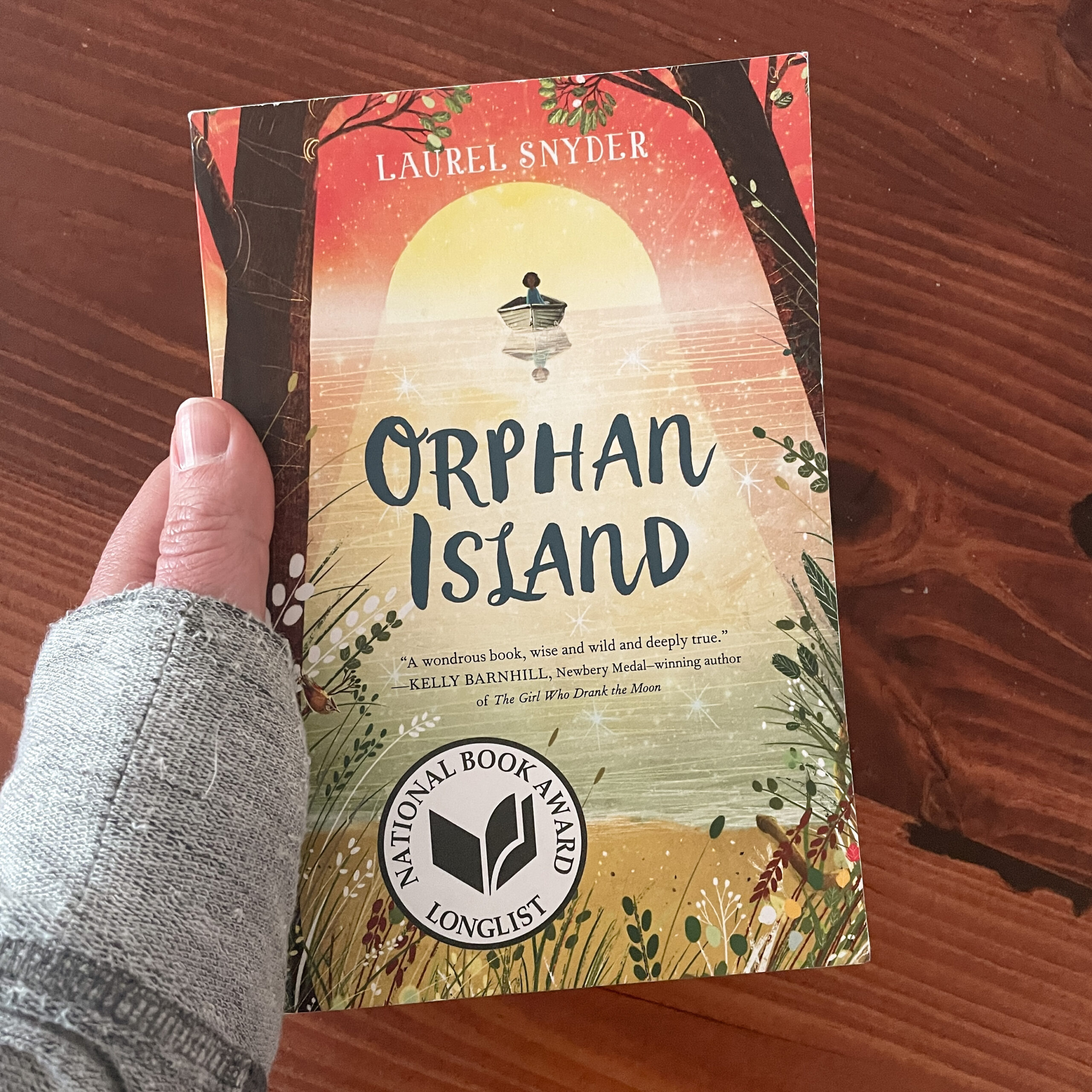 Book review: Orphan Island by Laurel Snyder (middle grade)
